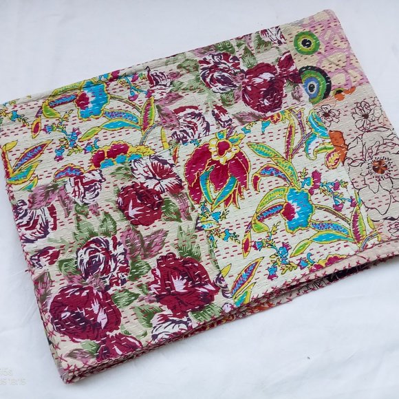 Kantha quilt - Picture 3 of 4